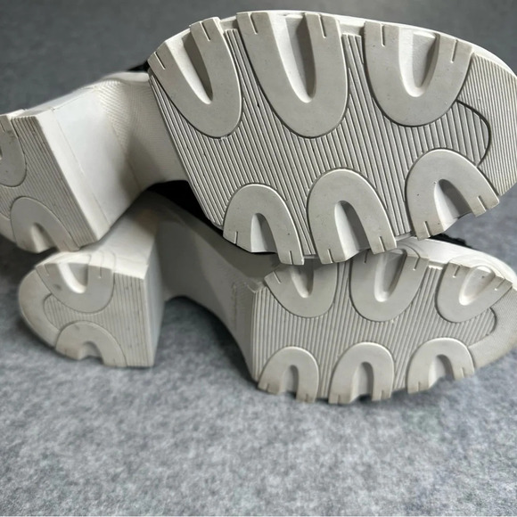 Sorel Women's Brex Leather & Faux Shearling Block Heel Lace-Up Bootie  Sz: 8 - Picture 13 of 13